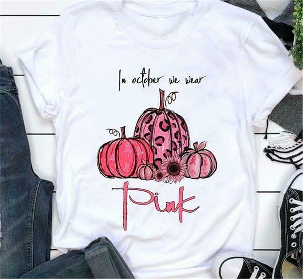 хэллоуин тыква в октябре мы носим розовый tshirt женщина white m - 3xl высшего качества tee shirt
хэллоуин тыква в октябре мы носим розовый tshirt женщина white m - 3xl высшего качества tee shirt