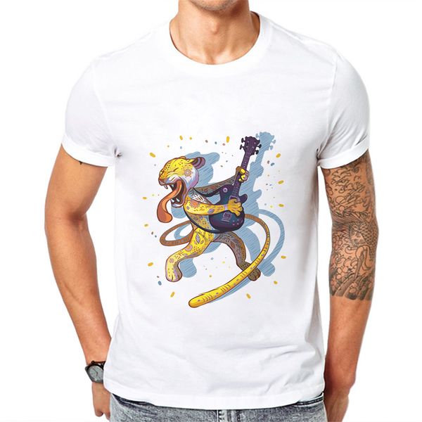 2019 new fashion cotton short-sleeved summer t-shirt funny t shirt men rock leopard creative printed hipster mens tshirt xs-xxxl
2019 new fashion cotton short-sleeved summer t-shirt funny t shirt men rock leopard creative printed hipster mens tshirt xs-xxxl