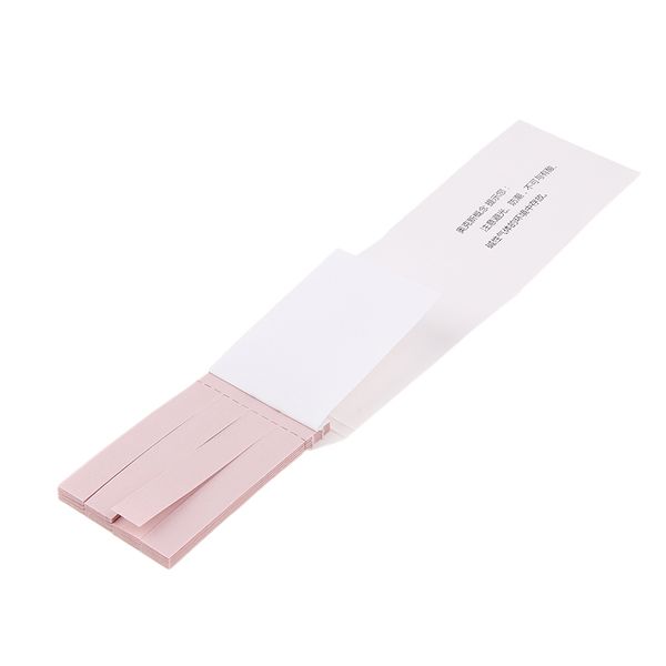 40pcs red litmus paper pack alkalinity testing strip for chemistry experiments and school teaching
40pcs red litmus paper pack alkalinity testing strip for chemistry experiments and school teaching