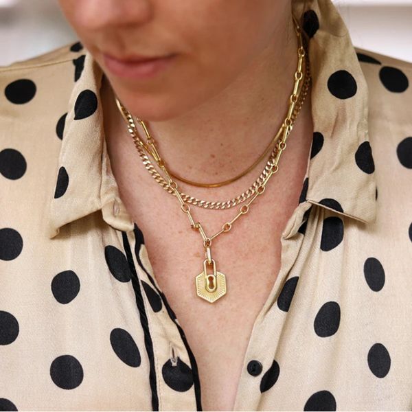 timeless wonder glam detachable geo tag chains necklace women jewelry punk gothic boho designer ins trendy versatile 2128, Golden;silver
timeless wonder glam detachable geo tag chains necklace women jewelry punk gothic boho designer ins trendy versatile 2128, Golden;silver