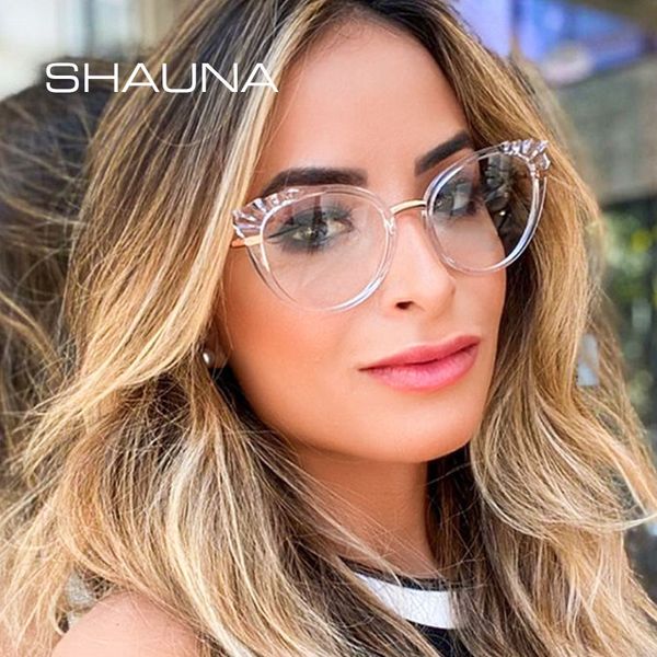 shauna fashion anti-blue light women cat eye glasses frames spring hinge optical eyeglasses frame, White;black
shauna fashion anti-blue light women cat eye glasses frames spring hinge optical eyeglasses frame, White;black