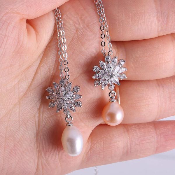chains 2021 natural pearl unique flower pendant diy handmade jewelry stainless steel pendants necklace, Silver
chains 2021 natural pearl unique flower pendant diy handmade jewelry stainless steel pendants necklace, Silver