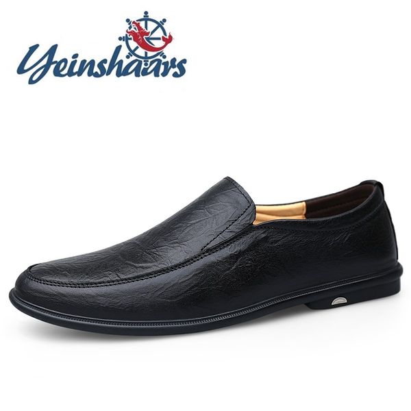 genuine leather shoes mens formal shoes leather loafers men business lightweight dress casual summer flats mocasines, Black
genuine leather shoes mens formal shoes leather loafers men business lightweight dress casual summer flats mocasines, Black