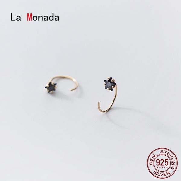 la monada star minimalist woman hoop earrings silver 925 fine in jewelry 925 sterling silver earrings for women hoops hook, Golden;silver
la monada star minimalist woman hoop earrings silver 925 fine in jewelry 925 sterling silver earrings for women hoops hook, Golden;silver