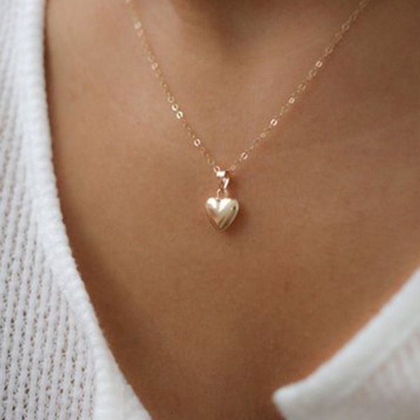 heart chain necklace choker women necklaces short jewelry european simple stainless steel trendy gold color fashion naszyjnik, Silver
heart chain necklace choker women necklaces short jewelry european simple stainless steel trendy gold color fashion naszyjnik, Silver