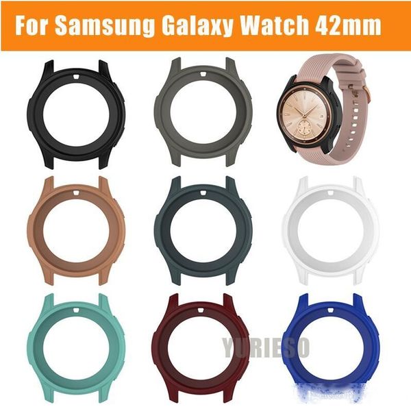 for samsung galaxy watch 42mm watch cover case silicone soft shell protective frame case cover skin
for samsung galaxy watch 42mm watch cover case silicone soft shell protective frame case cover skin