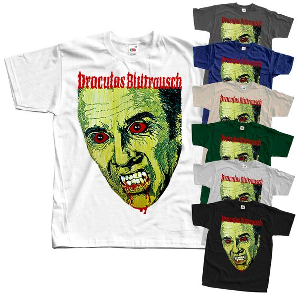 draculas blutrausch, movie poster, t-shirt (white,zink,black) all sizes men's t-shirts summer style fashion swag men t shirts
