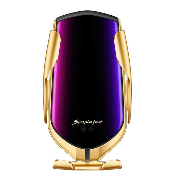 qi automatic clamping 10w wireless charger car phone holder smart infrared sensor air vent mount mobile phone stand hold
qi automatic clamping 10w wireless charger car phone holder smart infrared sensor air vent mount mobile phone stand hold