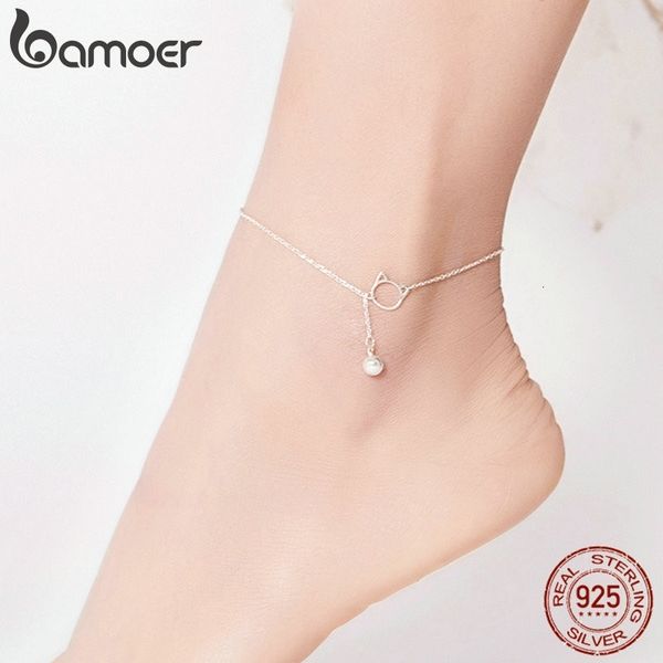 bamoer foot jewelry anklet simple bell and cat bracelet ankle real solid 925 sterling silver anklets for women sct003
bamoer foot jewelry anklet simple bell and cat bracelet ankle real solid 925 sterling silver anklets for women sct003