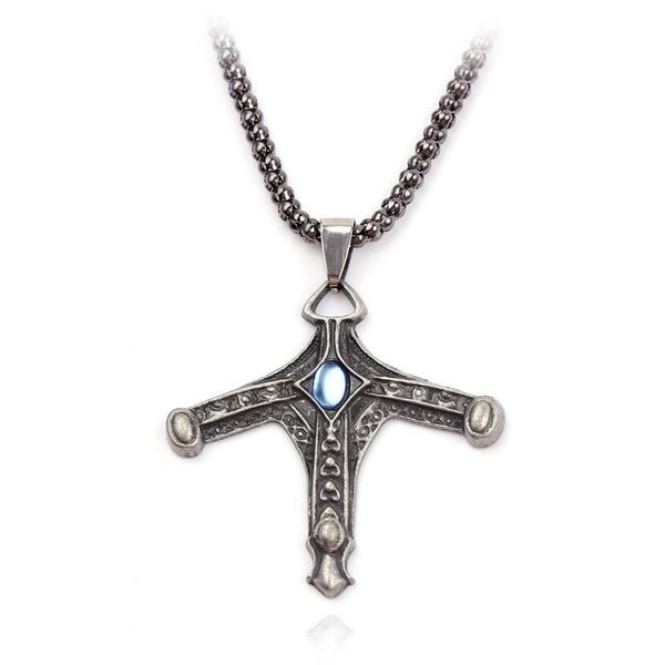 pendant necklaces wholesale amulet necklace game bloody retro badge sword cross men punk gothic accessories jewelry gift, Silver
pendant necklaces wholesale amulet necklace game bloody retro badge sword cross men punk gothic accessories jewelry gift, Silver