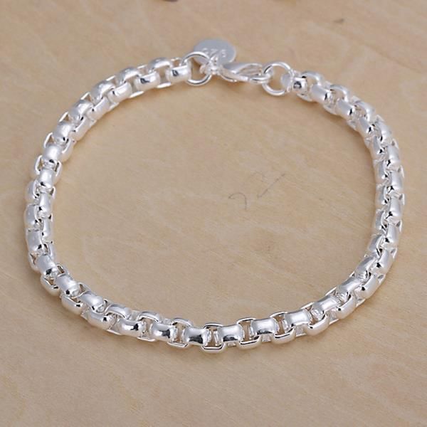 link, chain sliver color round lattice bracelet for women gift fashion jewelry 88 @ ll@17, Black
link, chain sliver color round lattice bracelet for women gift fashion jewelry 88 @ ll@17, Black