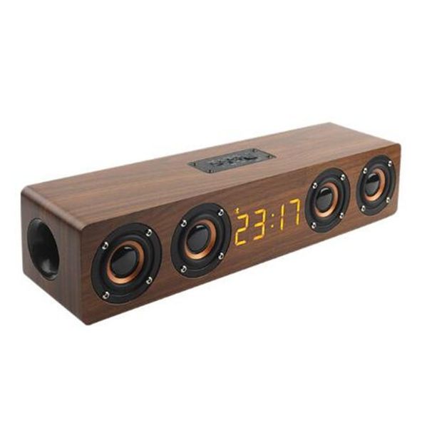hifi home theater portable wood speaker bluetooth column wireless speaker alarm clock radio subwoofer soundbar tv speaker for pc
hifi home theater portable wood speaker bluetooth column wireless speaker alarm clock radio subwoofer soundbar tv speaker for pc