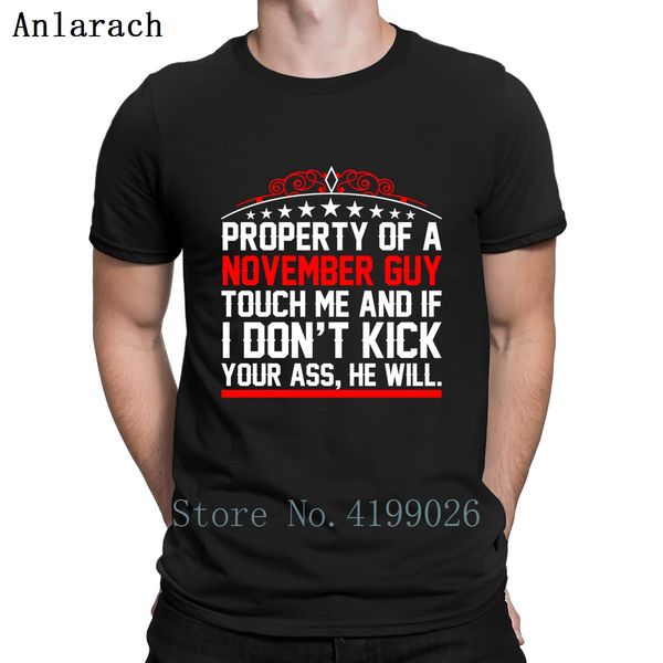 property of a november guyt shirt pictures loose fashion short sleeve letters spring autumn o neck design shirt
property of a november guyt shirt pictures loose fashion short sleeve letters spring autumn o neck design shirt