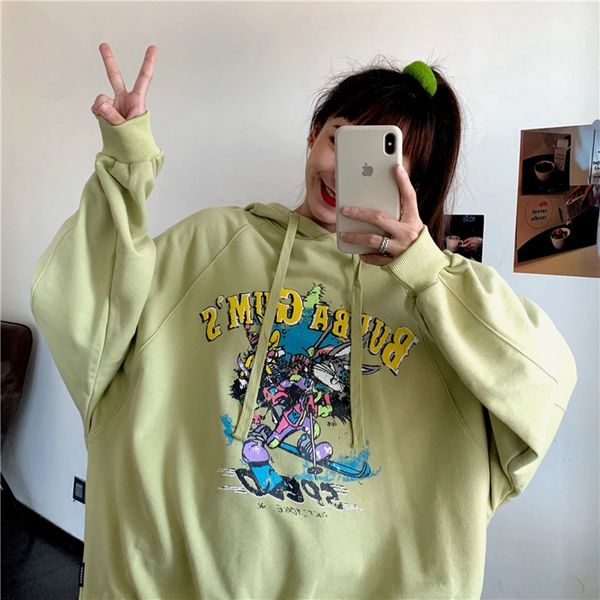 хлопок 2020 новая осень худых женщин с капюшоном пальто свитер sweatersweater мультфильма печатных рыхлый большой студент размер пальто спос, Black
хлопок 2020 новая осень худых женщин с капюшоном пальто свитер sweatersweater мультфильма печатных рыхлый большой студент размер пальто спос, Black