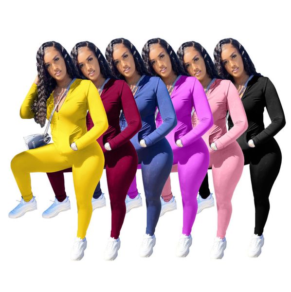 women 2 two piece tracksuits solid color long sleeved jogger set pullover sportswear casua l autumn spring sport zipper dhl j66, Gray
women 2 two piece tracksuits solid color long sleeved jogger set pullover sportswear casua l autumn spring sport zipper dhl j66, Gray