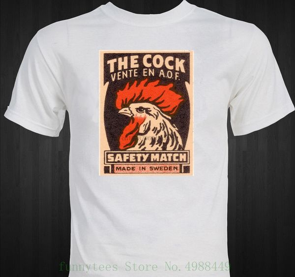 rooster funny joke - vintage rare swedish matchbox t shirt quality print new summer style cotton
rooster funny joke - vintage rare swedish matchbox t shirt quality print new summer style cotton