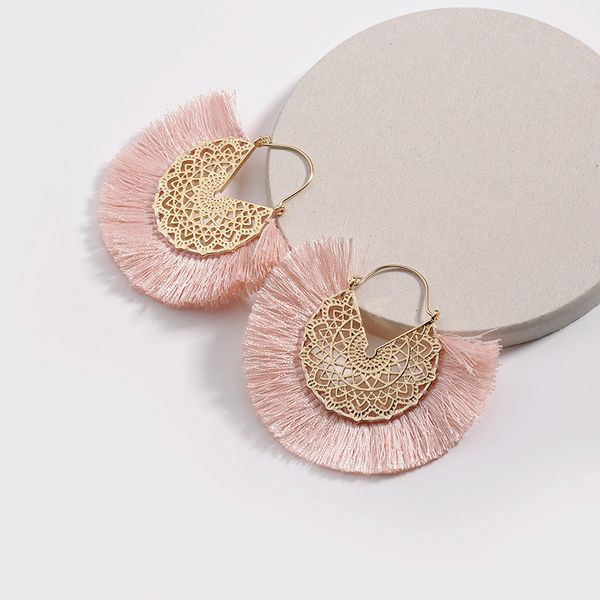 vintage bohemian fan-shaped tassel earrings for women girls eardrop wedding party gift female fringe earings brincos, Golden
vintage bohemian fan-shaped tassel earrings for women girls eardrop wedding party gift female fringe earings brincos, Golden