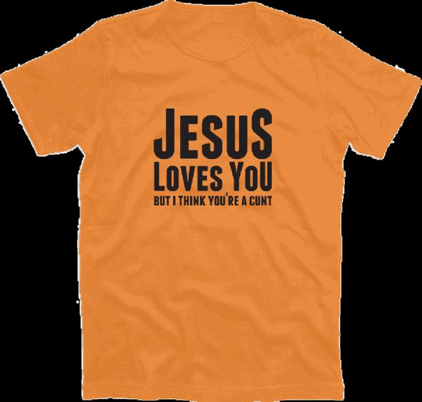 jesus loves you but i think you are a cunt t shirt s xxxl harajuku t shirt fashion classic unique
jesus loves you but i think you are a cunt t shirt s xxxl harajuku t shirt fashion classic unique