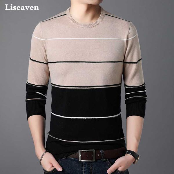 men's sweaters liseaven men o-neck pullovers casual pullover male cashmere sweater mens clothing pull homme, White;black
men's sweaters liseaven men o-neck pullovers casual pullover male cashmere sweater mens clothing pull homme, White;black