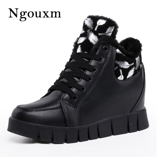 boots ngouxm women ankle short plush woman casual height increasing warm winter shoes fashion ladies female, Black
boots ngouxm women ankle short plush woman casual height increasing warm winter shoes fashion ladies female, Black