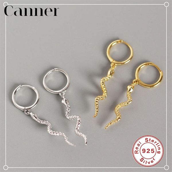 925 sterling silver circle earrings gold color small hoop earrings for women 2020 punk snake jewelry gifts, Golden;silver
925 sterling silver circle earrings gold color small hoop earrings for women 2020 punk snake jewelry gifts, Golden;silver