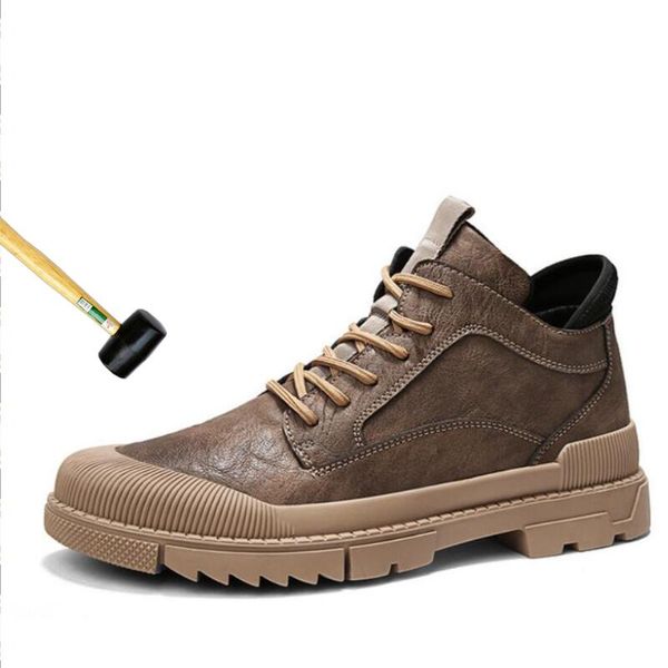 male boot work ankle boot collision avoidance safety leisure tough guy work boots wear resistant casual shoe a87, Black
male boot work ankle boot collision avoidance safety leisure tough guy work boots wear resistant casual shoe a87, Black
