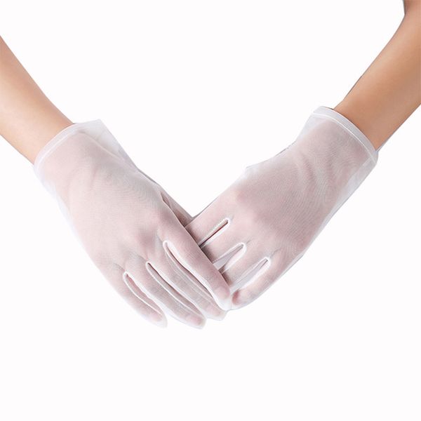 five fingers gloves lace white women mesh gauze ultra thin party dance glove female summer sunscreen driving, Blue;gray
five fingers gloves lace white women mesh gauze ultra thin party dance glove female summer sunscreen driving, Blue;gray