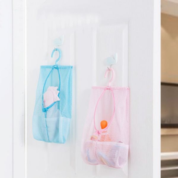 hanging mesh storage organizer bag with plastic rotation hanger space saver for kitchen, bathroom and wardrobe 1
hanging mesh storage organizer bag with plastic rotation hanger space saver for kitchen, bathroom and wardrobe 1