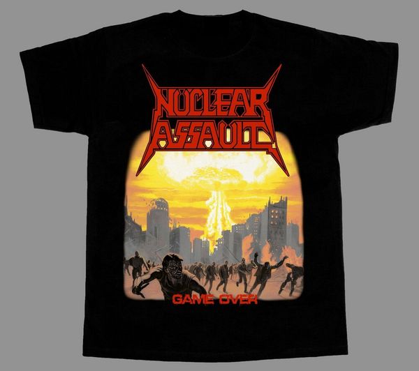 nuclear assault - game over - shirt - metal thrash slayer anthrax printed футболочку
nuclear assault - game over - shirt - metal thrash slayer anthrax printed футболочку