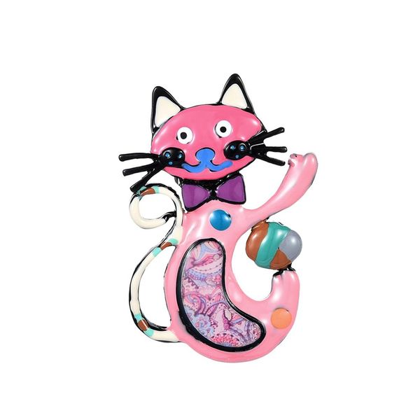 brooch of cartoon animal cat brooch for women fashion blue enamel alloy girls birthday gift hijab pins and brooches, Gray
brooch of cartoon animal cat brooch for women fashion blue enamel alloy girls birthday gift hijab pins and brooches, Gray