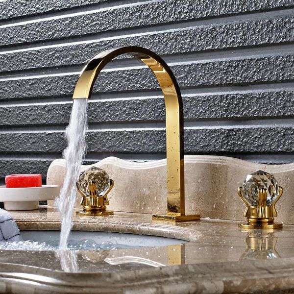 3pcs solid brass bathroom sink faucet double handle mixer tap oil rubbed bronze/ nickel brushed/ chrome/ gold
3pcs solid brass bathroom sink faucet double handle mixer tap oil rubbed bronze/ nickel brushed/ chrome/ gold