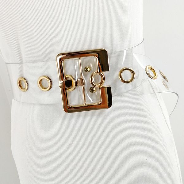 transparent belt ladies waist clear belts for women gold buckle wide corset belt pvc cummerbunds 2020 white riem cinturon mujer, Black;brown
transparent belt ladies waist clear belts for women gold buckle wide corset belt pvc cummerbunds 2020 white riem cinturon mujer, Black;brown