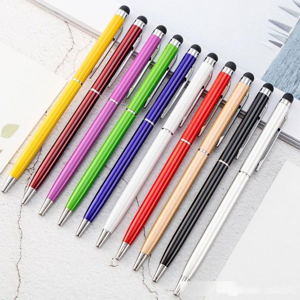 new metal touch pens 2 in 1 touch screen ballpoints pen for mobile phone computer office school business ing, Blue;orange
new metal touch pens 2 in 1 touch screen ballpoints pen for mobile phone computer office school business ing, Blue;orange