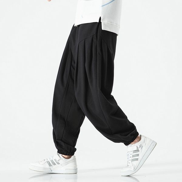 men's pants 2021 autumn harem pant men trousers ankle-length loose mens joggers casual sweatpants for male drop, Black
men's pants 2021 autumn harem pant men trousers ankle-length loose mens joggers casual sweatpants for male drop, Black