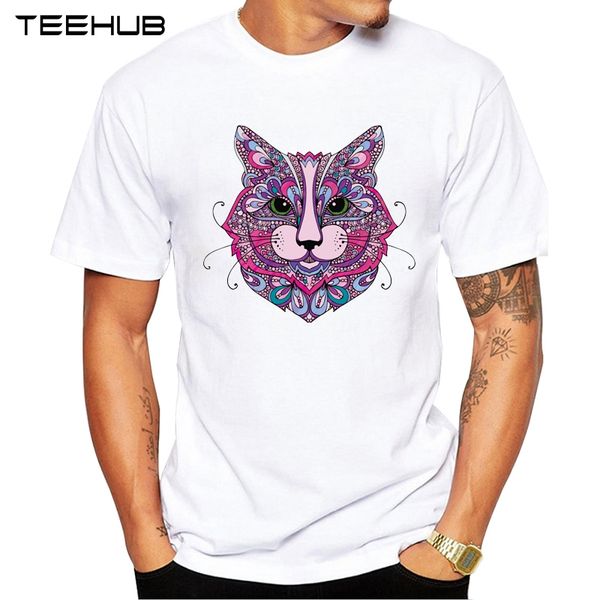 2019 teehub men's fashion mandala cat printed short sleeve t-shirt novelty o-neck design cool desgin tee
2019 teehub men's fashion mandala cat printed short sleeve t-shirt novelty o-neck design cool desgin tee