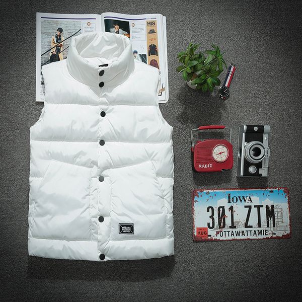 winter warm down cotton vest for men autumn casual male parka sleeveless jacket varsity mens thick ultralight waistcoat 5xl, Black;white
winter warm down cotton vest for men autumn casual male parka sleeveless jacket varsity mens thick ultralight waistcoat 5xl, Black;white