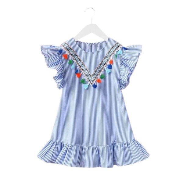 summer girls tassel flying sleeve dresses stripe cute kids party for girls princess dress clothes, Red;yellow
summer girls tassel flying sleeve dresses stripe cute kids party for girls princess dress clothes, Red;yellow