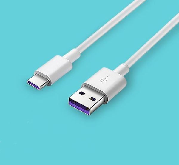 1m/3ft od 3.8 original usb 3.1 white 5a usb to type-c data sync fast charging cable via dhl 200 
1m/3ft od 3.8 original usb 3.1 white 5a usb to type-c data sync fast charging cable via dhl 200