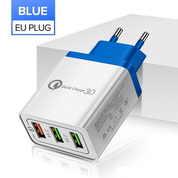 3 ports usb home charger for iphone samsung eu plug qc 3.0 fas charger quick charge 3.0 wall charger adaptor
3 ports usb home charger for iphone samsung eu plug qc 3.0 fas charger quick charge 3.0 wall charger adaptor