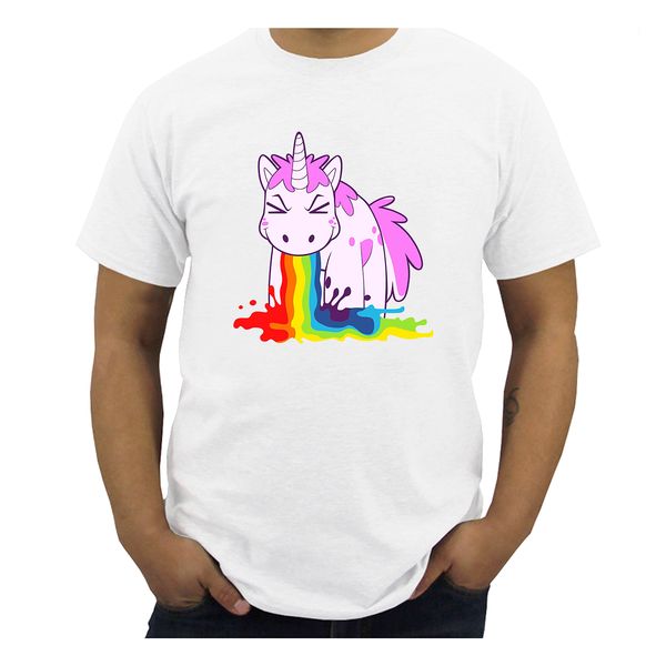 summer funny unicorn vomiting printing t-shirt for men o-neck short sleeve modal cartoon tee casual clothing streetwear
summer funny unicorn vomiting printing t-shirt for men o-neck short sleeve modal cartoon tee casual clothing streetwear