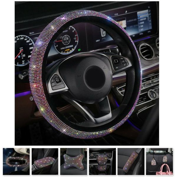 car steering wheel handbrake cover headrest hook decoration shoulder guard decor sparkle luxury rhinestone car kits universal
car steering wheel handbrake cover headrest hook decoration shoulder guard decor sparkle luxury rhinestone car kits universal