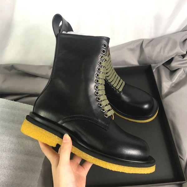 genuine leather inner heightening shoes motorcycle boots frosted texture solid color lace-up mid-calf high martin boots women shoes, Black
genuine leather inner heightening shoes motorcycle boots frosted texture solid color lace-up mid-calf high martin boots women shoes, Black