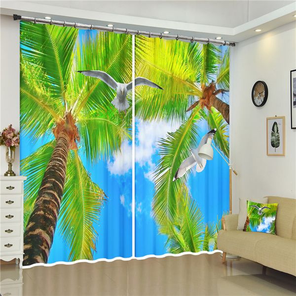 sunshine green coconut tree seagull scenery digital 3d print smooth window curtain luxury living room office drapes rideaux
sunshine green coconut tree seagull scenery digital 3d print smooth window curtain luxury living room office drapes rideaux