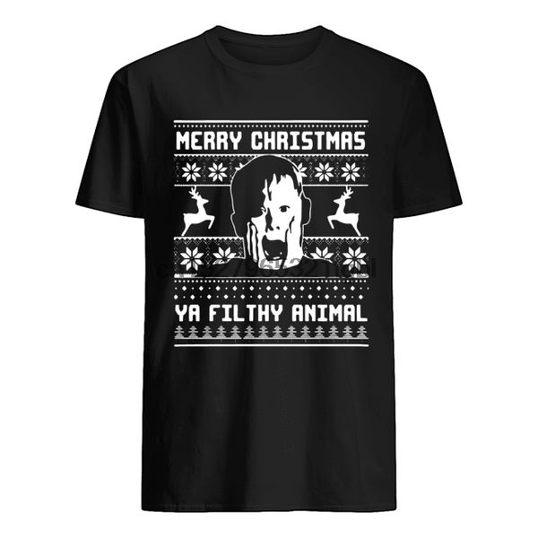 home alone merry christmas ya filthy ugly christmas shirt