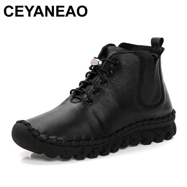 ceyaneaofull grain leather boots for women, flat shoes, plush boots for women, casual short winter womene2203, Black
ceyaneaofull grain leather boots for women, flat shoes, plush boots for women, casual short winter womene2203, Black