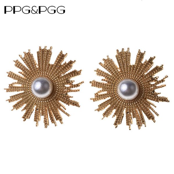 ppg&pgg 2020 fashion geometric big bohemian earrings for women party similated pearl statement earrings sun flower jewelry, Silver
ppg&pgg 2020 fashion geometric big bohemian earrings for women party similated pearl statement earrings sun flower jewelry, Silver