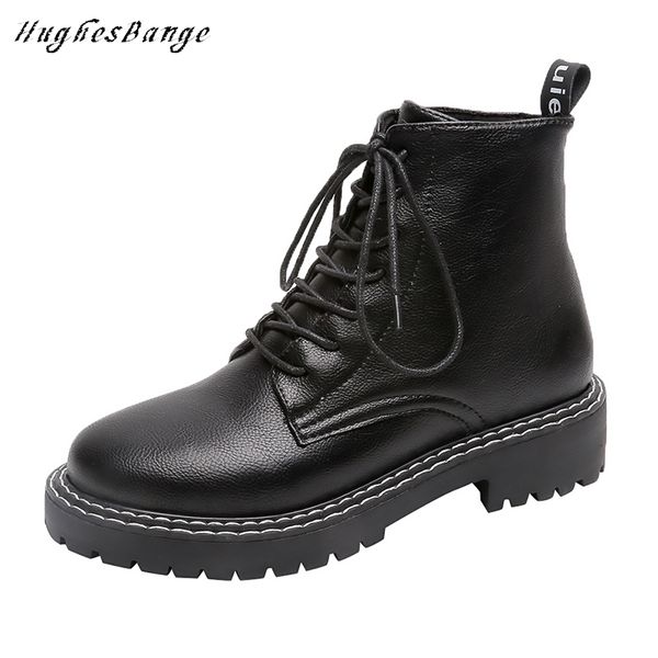 shoes woman fashion boots lace spring autumn new breathable british style european american retro tube wild short, Black
shoes woman fashion boots lace spring autumn new breathable british style european american retro tube wild short, Black
