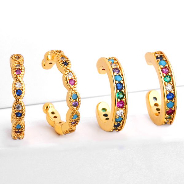 rainbow crystal ear cuff earring for women multicolor c-shape no pierced small earring bridal wedding ear clip jewelry gifts, Golden;silver
rainbow crystal ear cuff earring for women multicolor c-shape no pierced small earring bridal wedding ear clip jewelry gifts, Golden;silver