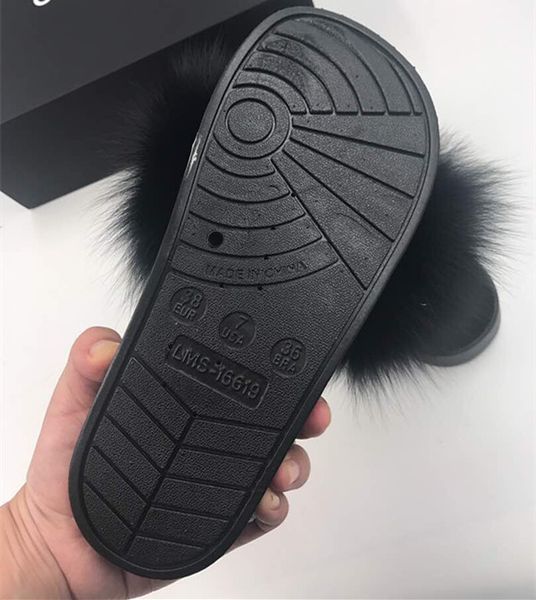 slippers winter warm women fur fashion real beach sandal shoes fluffy comfy furry flip flops, Black
slippers winter warm women fur fashion real beach sandal shoes fluffy comfy furry flip flops, Black