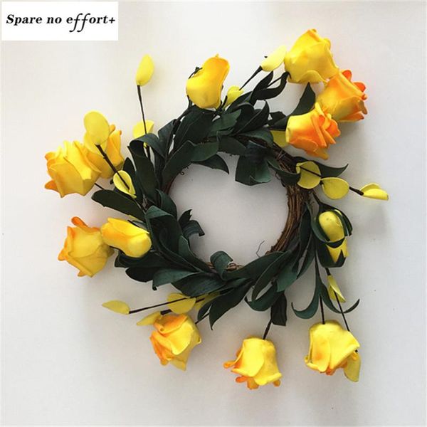 decorative flowers & wreaths yellow simulation rose floral hoop garland wedding decoration household wall hanging
decorative flowers & wreaths yellow simulation rose floral hoop garland wedding decoration household wall hanging